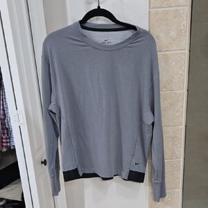 Nike Dri-FIT Gray Athletic Top